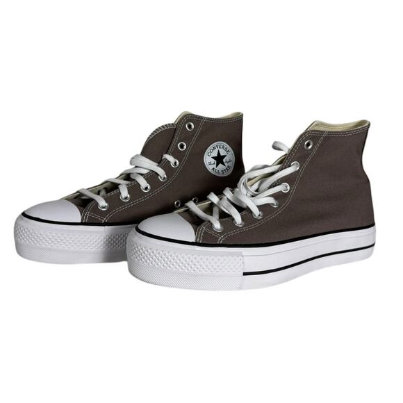 Converse CTAS Lift Pure Pumice Women's Platform High Top Sneakers- Size 10 NWB - Picture 2 of 6